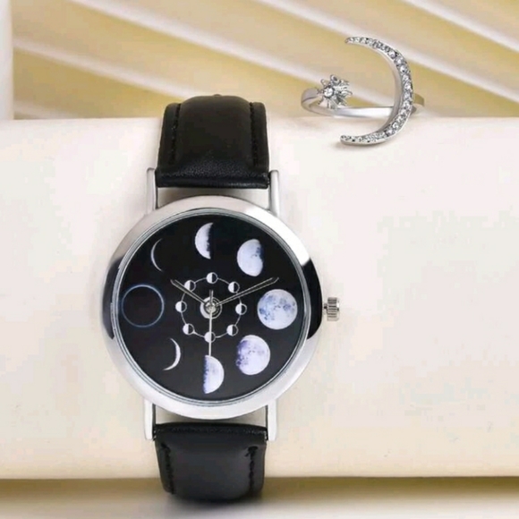 NEW Moon Watch and Ring Set - Picture 2 of 6